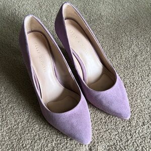 Kelly and Katie Pumps - Lilac purple pointed heels